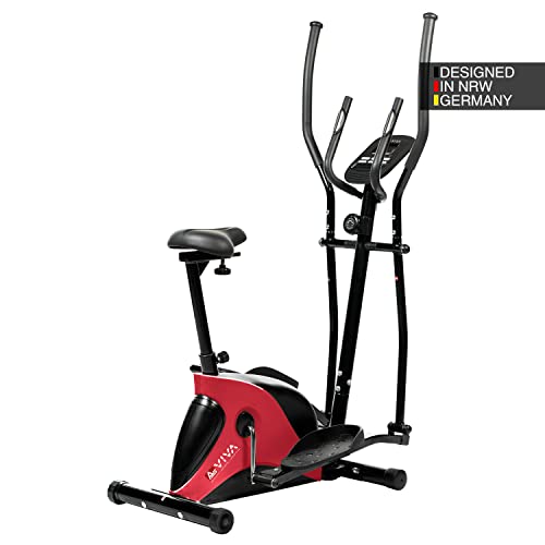 AsVIVA C16 2in1 Cardio Crosstrainer BT in Weiß I 12 kg Schw