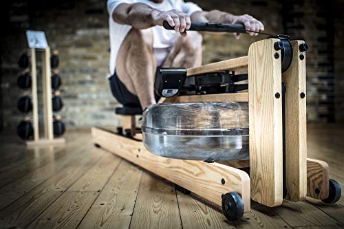 Water Rower Rudergerät Esche mit S4 Lei