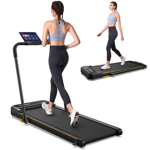 UREVO 2 in 1 Laufband für zuhause 