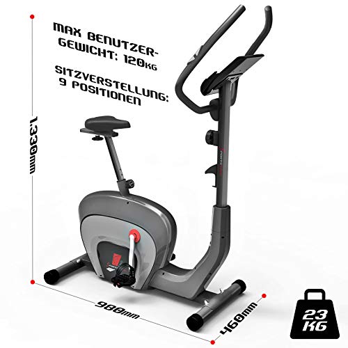 Sportstech ES400 Ergometer Heimtrainer -