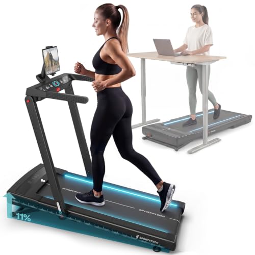 Sportstech Laufband klappbar mit 11