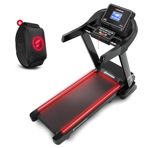 Sportstech F37s Laufband für Zuhause klappbar, Treadmill, La