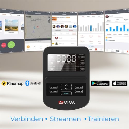 AsVIVA Crosstrainer C29 Bluetooth I 16 k