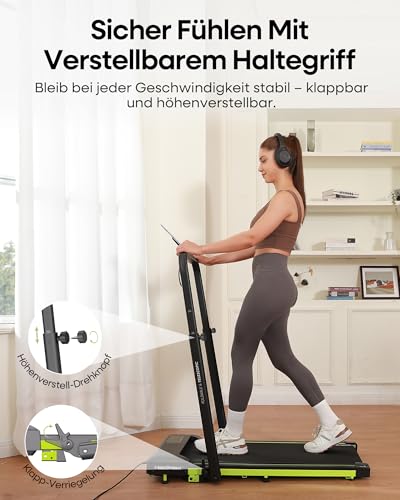 HADMAX Walking Pad mit 10% Steigung 3,0 