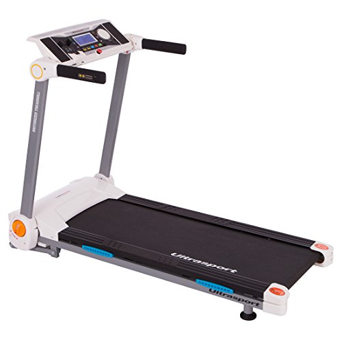 Ultrasport Laufband mit Pulssensoren, Schwarz, 33100000007B