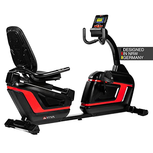 AsVIVA Liegeergometer, Recumbentbike, Bluetooth (App Steueru