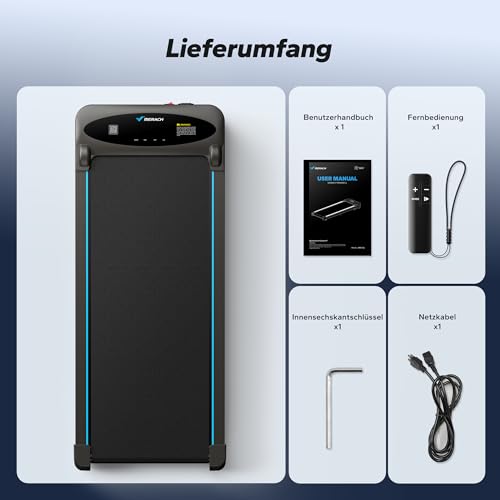 MERACH Walking Pad, 3 in 1 Laufband Für