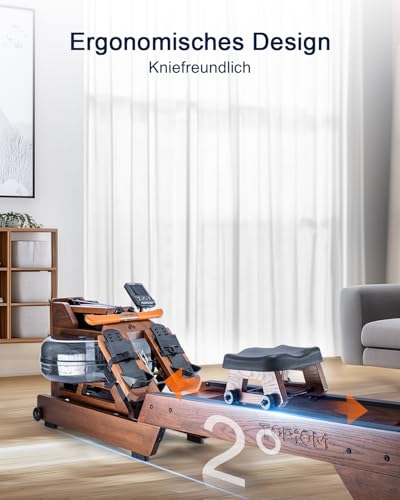 TOPIOM Rudergerät für Zuhause, Wasser 