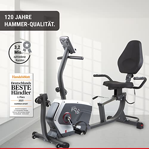 HAMMER CleverFold RC5 Liegeergometer, pl