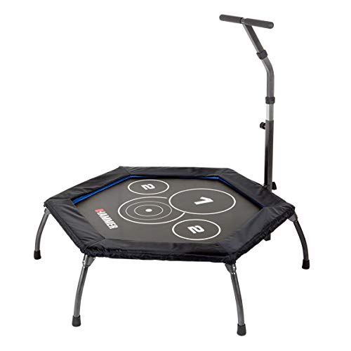 Hammer 66426 Fitness-Trampolin Cross Jump, 98 cm Sprungfläc