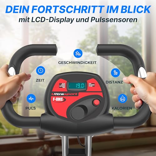Ultrasport Heimtrainer Fahrrad Klappbar 