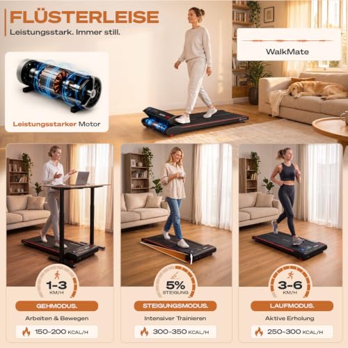 Sportstech Walking Pad bis 6 km/h – ma