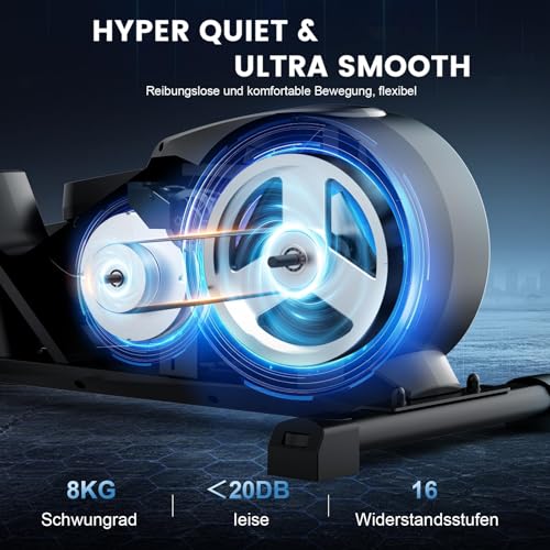 Cowmew Ellipsentrainer für Zuhause, Ult