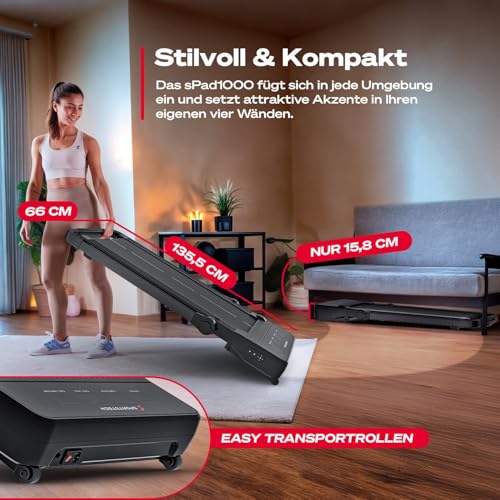 Sportstech sPad500, sPad1000, Laufband f