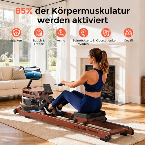 YOSUDA 2026 Neu Rudergerät Wasser, max. YOSUDA 2026 Neu Rudergerät Wasser, max.