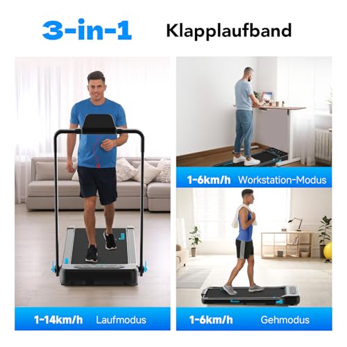 Riksion Laufband für Zuhause mit Neigun