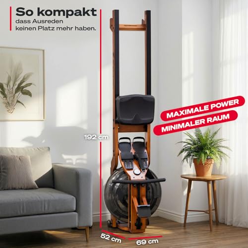 Rudergerät Wasser für zuhause, Massivh