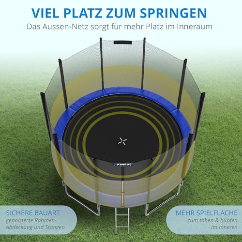 Kinetic Sports Outdoor Trampolin TPLH08 