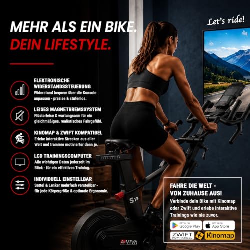 AsVIVA S18 Pro Speedbike – Indoor Cycl AsVIVA S18 Pro Speedbike – Indoor Cycl