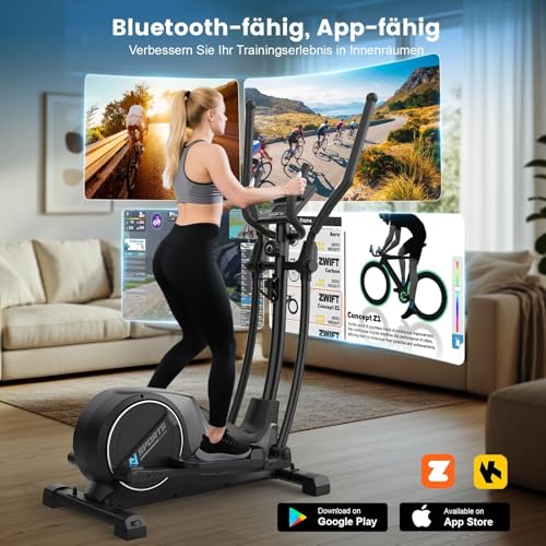 Cowmew Ellipsentrainer für Zuhause, Ult