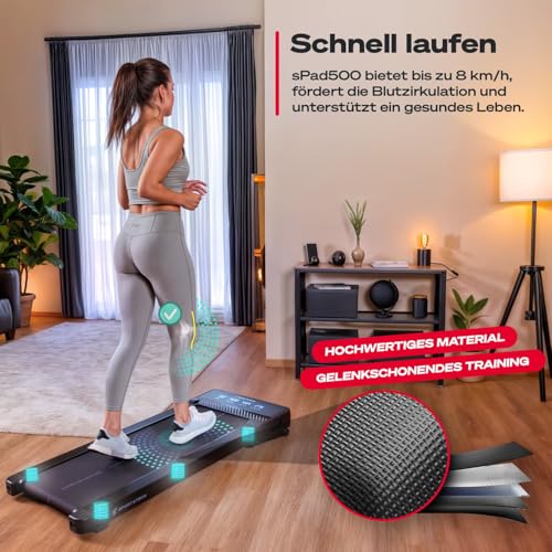 Spad500 Laufband, 126 x 58 x 15,8 cm, 27