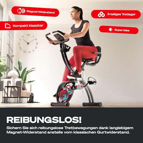 Sportstech 3in1 Ergometer Heimtrainer Fa