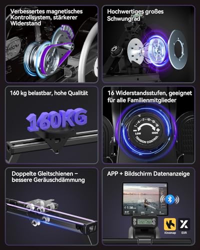 DMASUN Rudergerät für Zuhause, Magneti DMASUN Rudergerät für Zuhause, Magneti