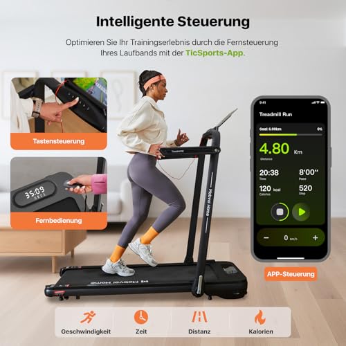 Mobvoi Home Laufband, 3-in-1-Klapplaufba