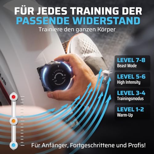 SportPlus Rudergerät für zuhause klapp