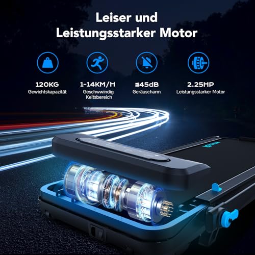 Riksion Laufband für Zuhause mit Neigun