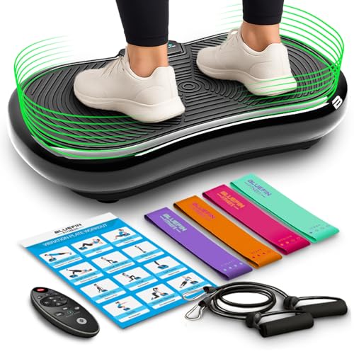 Bluefin Fitness Ultra Slim Vibrationsplatte im Test  Erfahrungsbericht   Heimtrainer Tests und Bewertungen