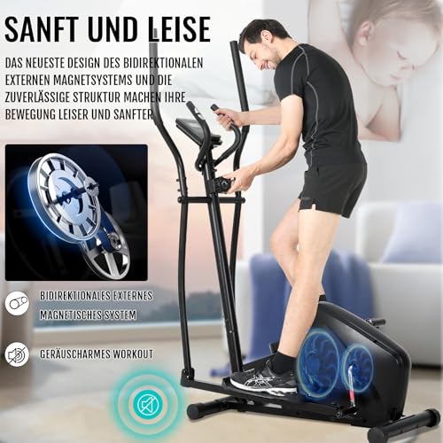 ISE Crosstrainer für Zuhause Home Ellip
