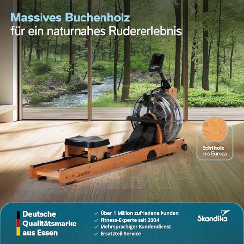 Skandika Rudergerät Wasser aus Holz Lyk Skandika Rudergerät Wasser aus Holz Lyk