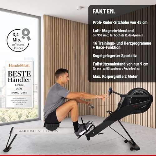 HAMMER Rudergerät Ruderergometer Rower 