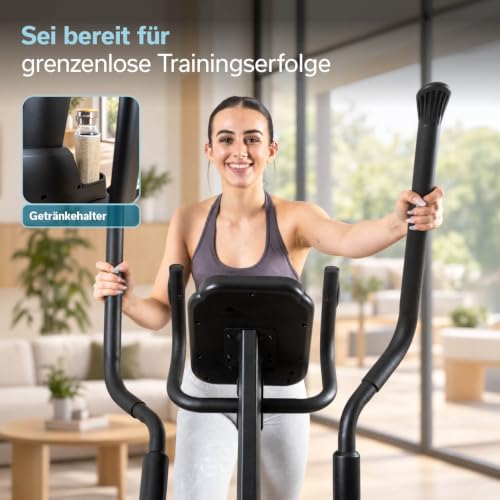 Skandika Crosstrainer für Zuhause Carbo