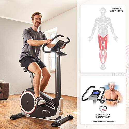 SportPlus Heimtrainer für zuhause, 24 W
