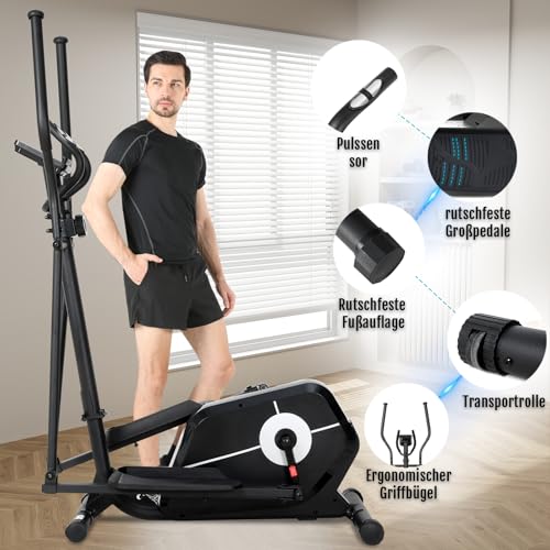 Novonova Crosstrainer für Zuhause mit 2 Novonova Crosstrainer für Zuhause mit 2