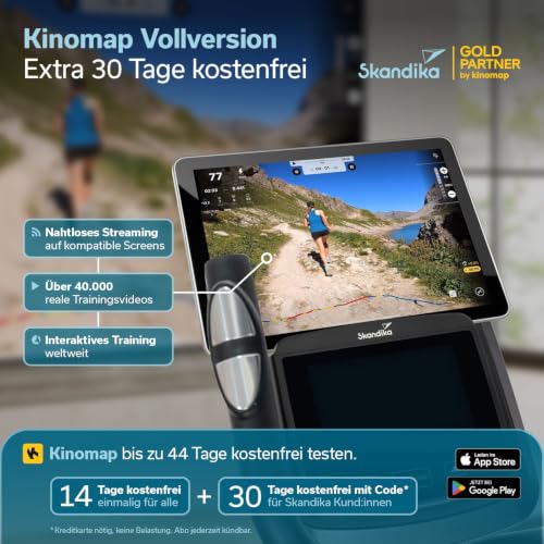 Skandika Crosstrainer für Zuhause Carbo
