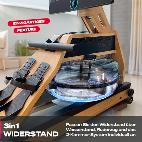 Sportstech Rudergerät Wasser für Zuhau
