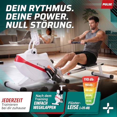 SportPlus Rudergerät für zuhause klapp SportPlus Rudergerät für zuhause klapp