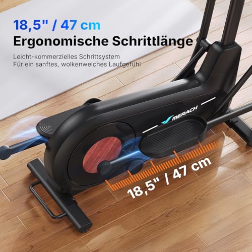 MERACH Crosstrainer für Zuhause mit 47 MERACH Crosstrainer für Zuhause mit 47
