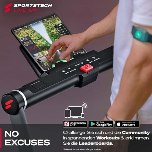 Sportstech sWalk Plus - 2in1 LED Laufban Sportstech sWalk Plus - 2in1 LED Laufban