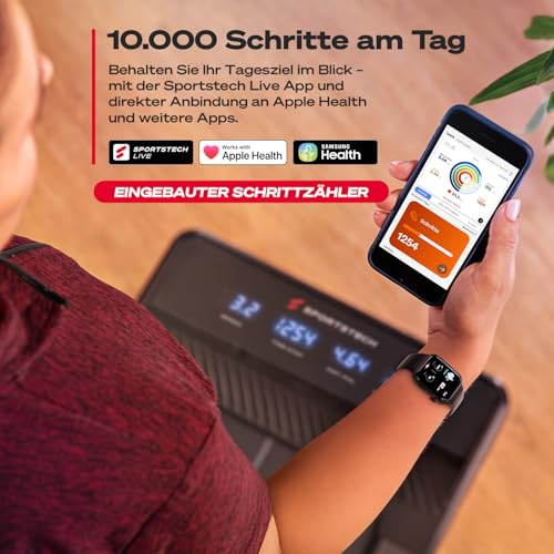 Spad500 Laufband, 126 x 58 x 15,8 cm, 27