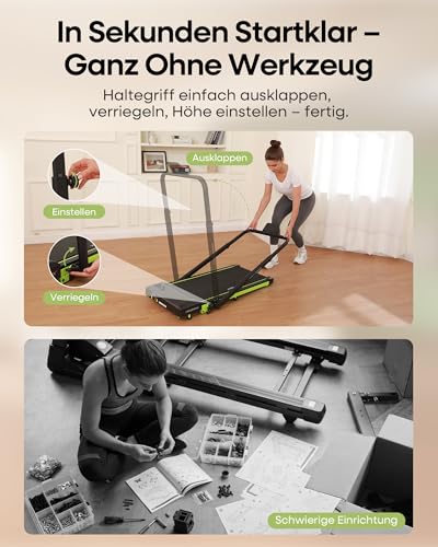 HADMAX Walking Pad mit 10% Steigung 3,0 