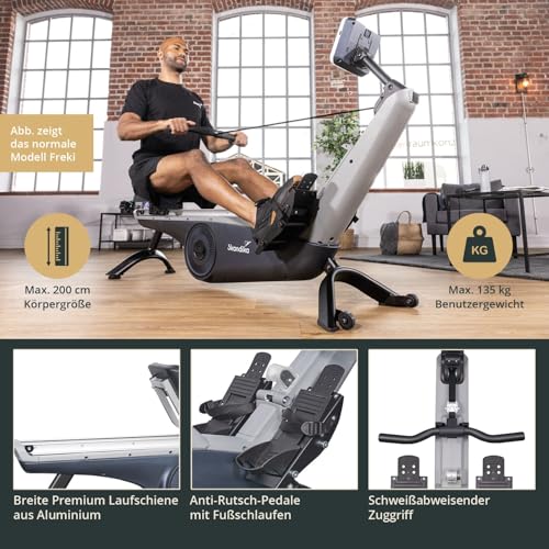 Skandika Rudergerät für Zuhause Freki, Skandika Rudergerät für Zuhause Freki,