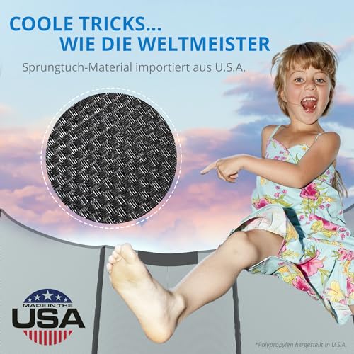 Kinetic Sports Outdoor Trampolin TPLH08 