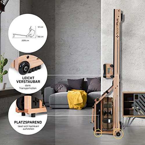 SportPlus Rudergerät für zuhause - Rud