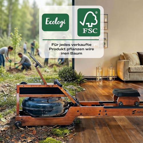 Rudergerät Wasser für zuhause, Massivh