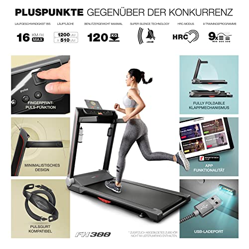 Sportstech FX300 Ultra Slim Faltbares La