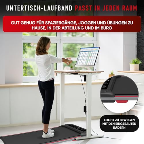 Laufband Walking Pad Gewicht 100 kg 0.75